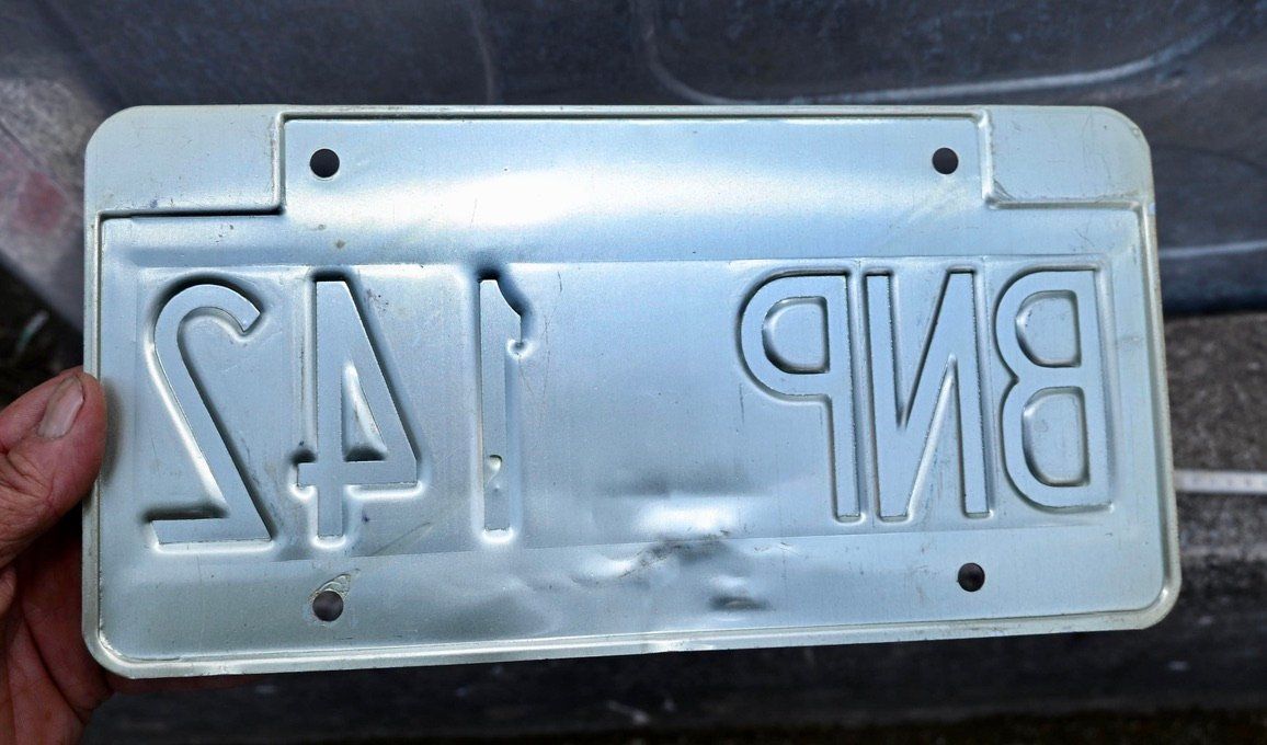 Insegne: US Nummernschild ALASKA 19?? the last frontier – Usato da Pfaffhausen venduto da mono_rec 7