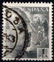 Espagne - Timbre rare - 1943 - Obl.