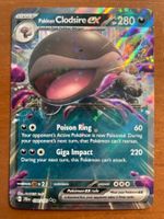 Pokemon Paldean Clodsire eX (Versand gratis)