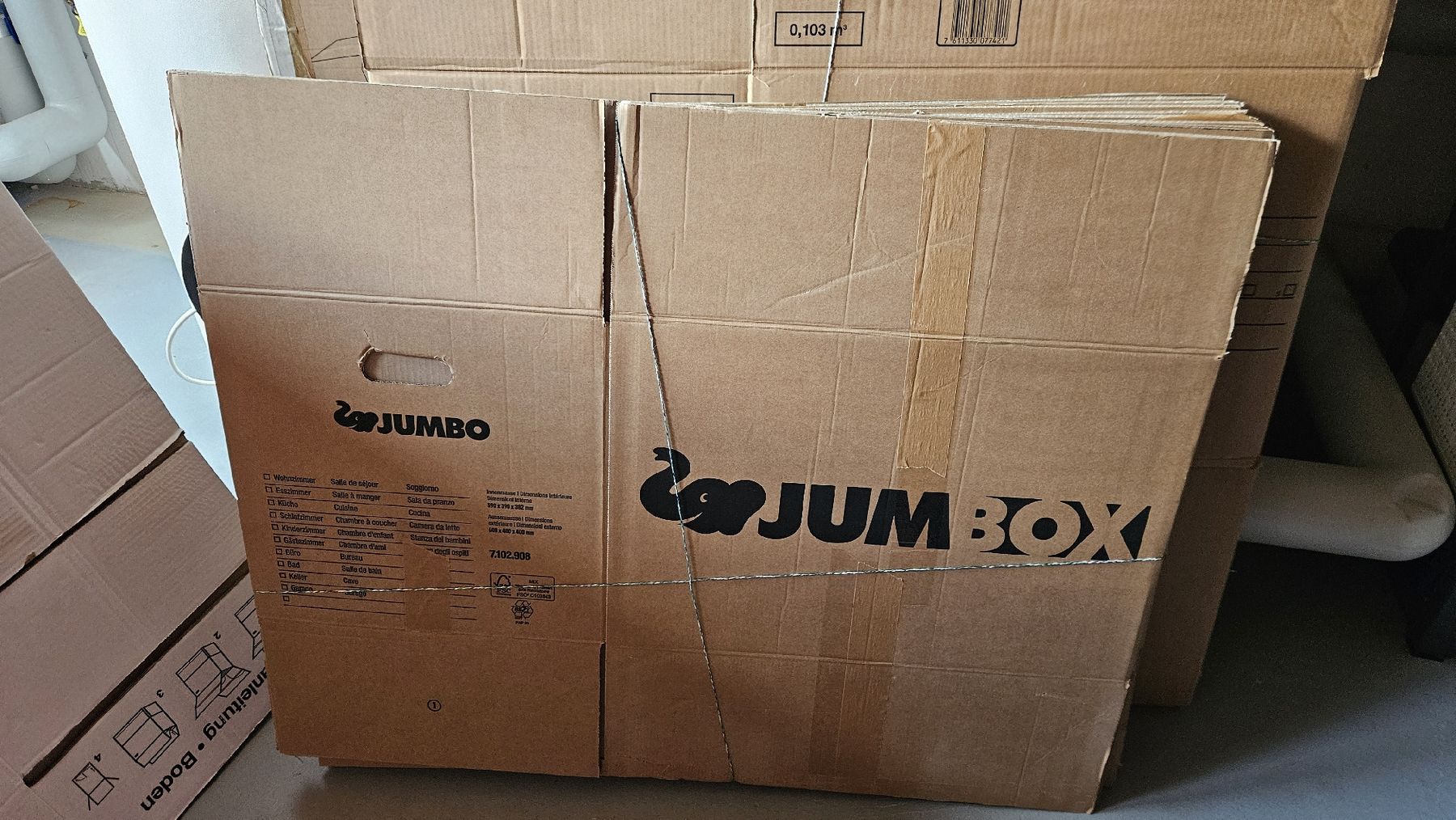 Cartons: Umzugskartons – D'occasion à Buckten par Noreia09