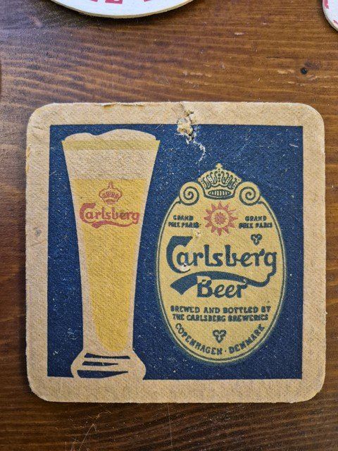 Untersetzer: Bierdeckel Brauerei Carlsberg – Gebraucht aus St.Gallen von Stocken64 2