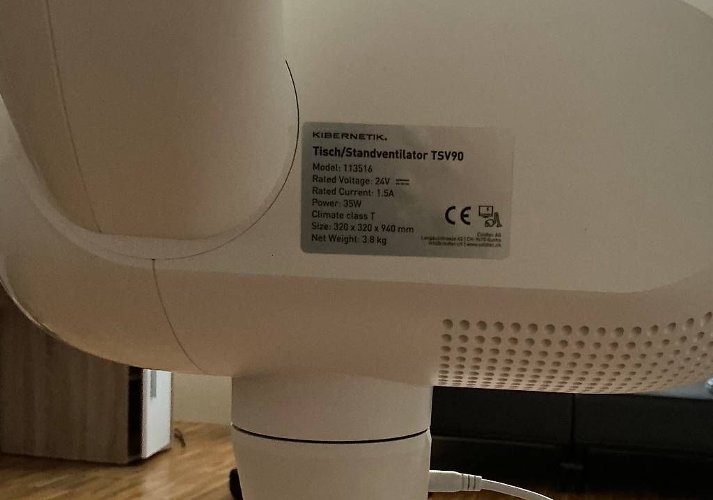 Kibernetik Ventilatori: Kibernetik TSV90, Ventilator – Nuovo (secondo la descrizione) da Bern venduto da Mcurieux 3