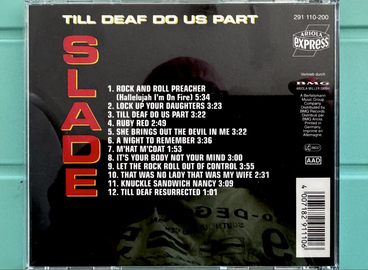 CD: CD Slade - Till Deaf Do Us Part – Usato da Zürich venduto da tomakomai 1