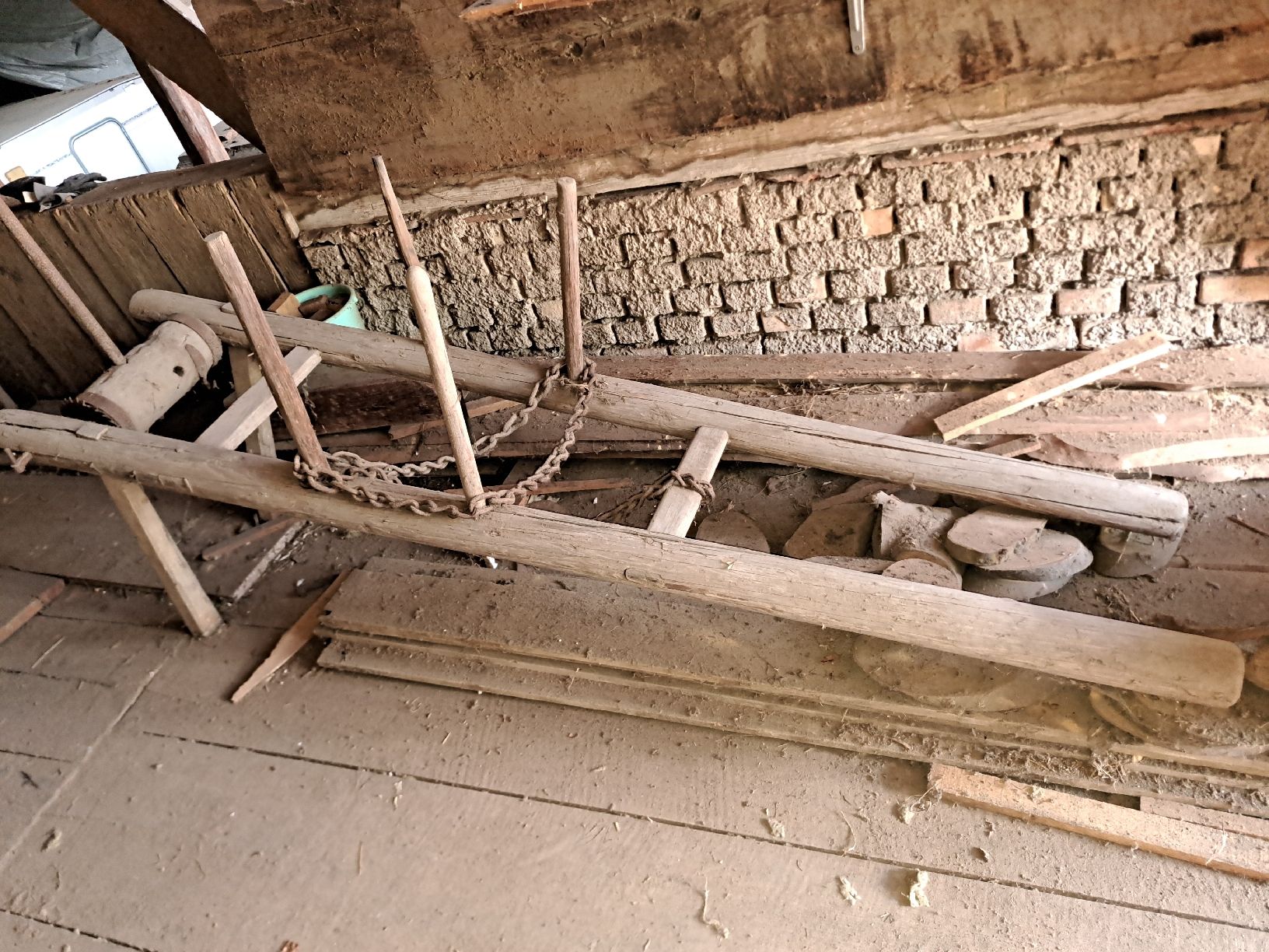 Articoli in legno: Antiker Studenbock,Bürdelibock – Usato da Ottenbach venduto da Ponto1
