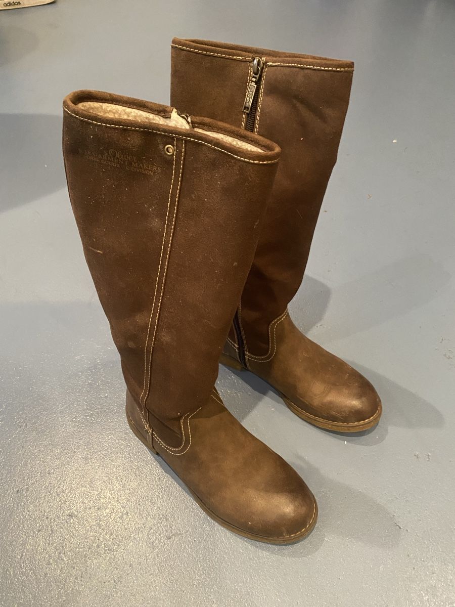 S.Oliver Scarpe da donna: Winterstiefel, braun. S. Oliver, Gr. 38 – Usato da Dornach venduto da Dlimi