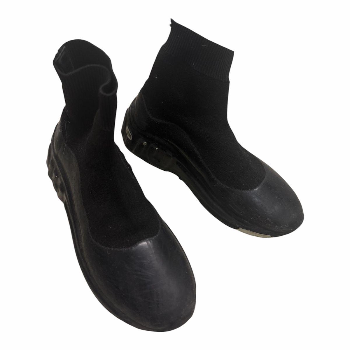 Miu Miu Damenschuhe: Miu Miu Ankle Boot - Rubber – Gebraucht aus Buochs von zukkias 1
