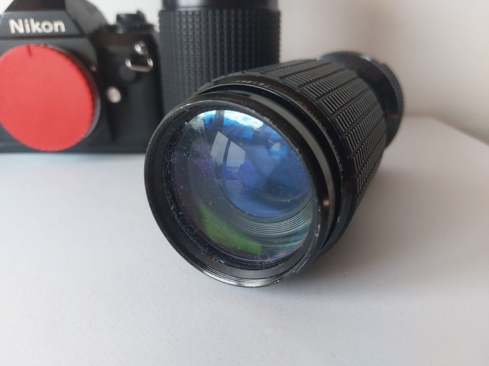 Nikon Fotocamera: Nikon F-301 + 2 Objektive und Flash – Difettoso da Schmitten FR venduto da losim1 2