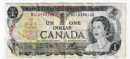 Canada $ 1 Dollar 1973 Geldschein Banknote