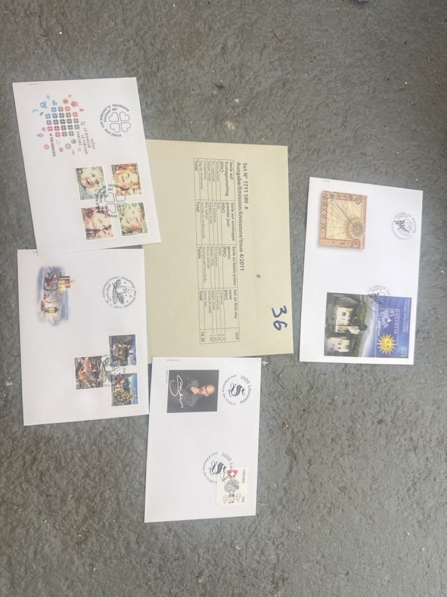 Alle Briefmarken: Lot timbres poste 36 – Gebraucht aus chalais von Lamarie88