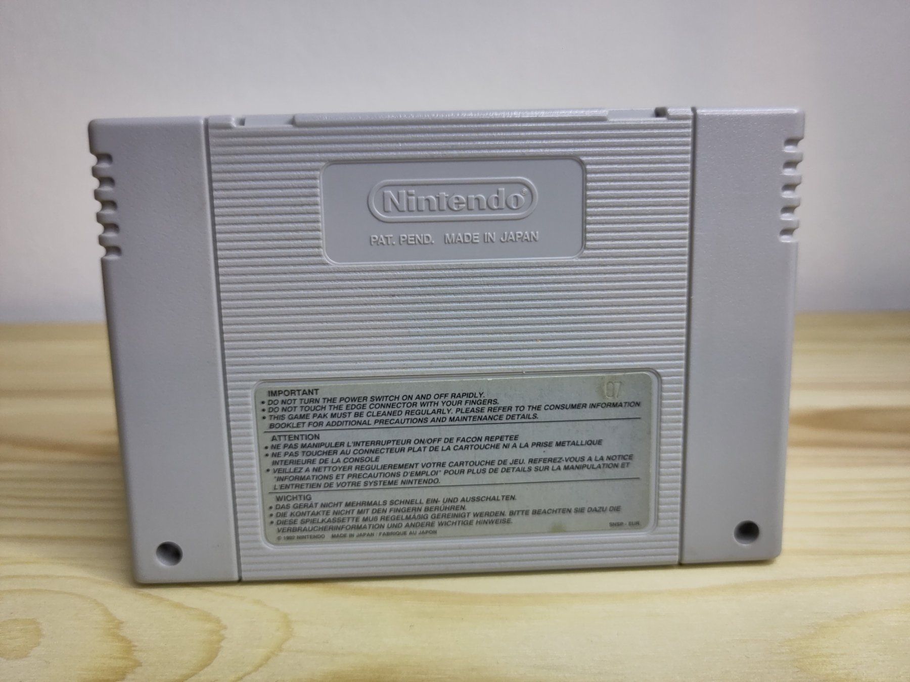 Giochi: Carrier Aces Super Nintendo SNES PAL – Usato da Zug venduto da RepTCG 1