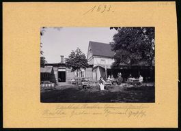 Fotografie Hartha i. Sa., Partie im Gart