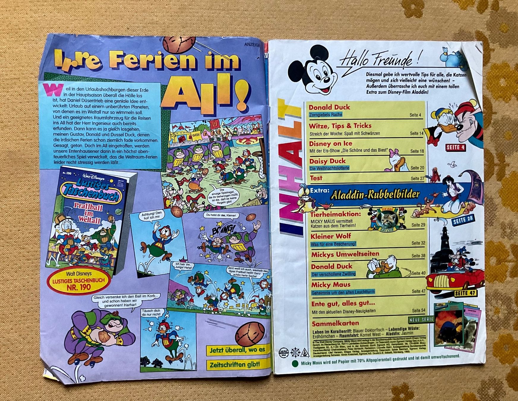 Comics: Micky Maus Heft Nr 52 1993 – Gebraucht aus Endingen von nathan05 1