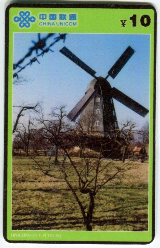 Telefon- & Taxkarten: Telefonkarte "Windmühlen" – Gebraucht aus Basel von Butsch5