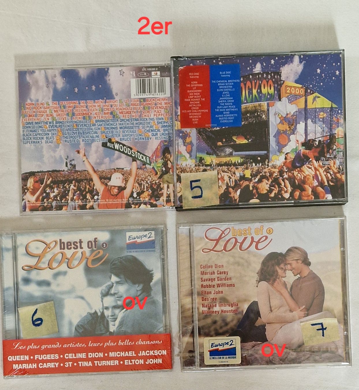 CD: Pop und Sampler 9 CDs, auch einzeln möglich – Usato da Uitikon Waldegg venduto da Smeragol 2