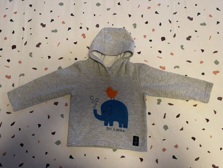 Hoodie, Grösse 18-24M, Elefant Motiv🐘, Sri Lanka