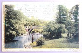 Rustic Bridge, Central Park, New-York