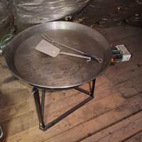 Paella Pfanne mit Gasanschluss