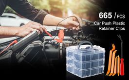 665pcs Universal Auto Befestigung Clips
