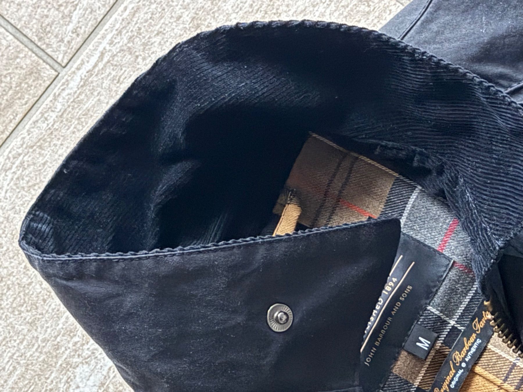 Barbour Giacche: BARBOUR BRISTOL JACKET - LEICHTE JACKE - NAVY – Usato da Neftenbach venduto da SergeF0102 5