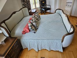 Edles antikes Bett, Vintage, Top Zustand, Muss weg!