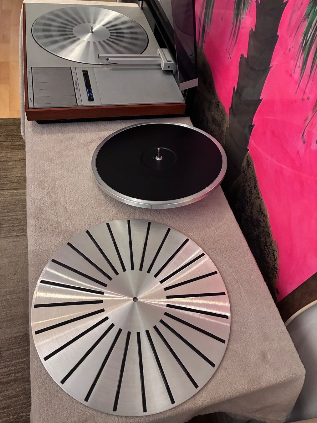 Bang & Olufsen Giradischi: Beogram 4002 / 4004 plate and support plate . – Usato da Zürich venduto da HiFiAtelier 4