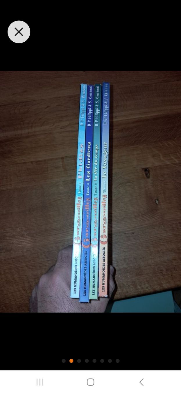 Fumetti: Lot de 4 bd Gargouilles tome 1 a 4 – Usato da Le locle venduto da juliensaran 1