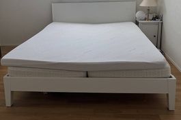Bettgestell inkl Matratzen und ggf Topper 