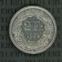 CHF___2.00 1986 ss-vz 2 Franken
