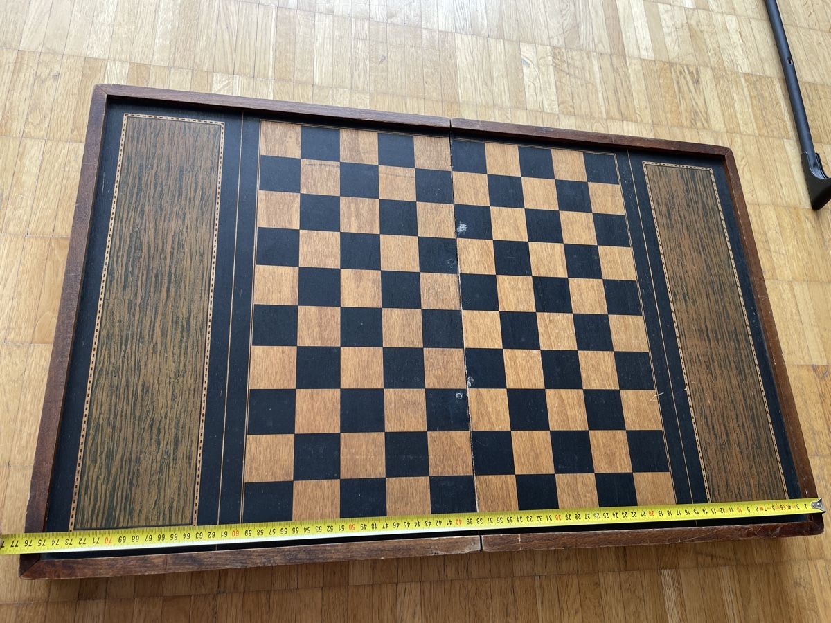 Jeux: Wooden Backgammon and Chess Board – D'occasion à Neuchatel par shi_9fzw 6