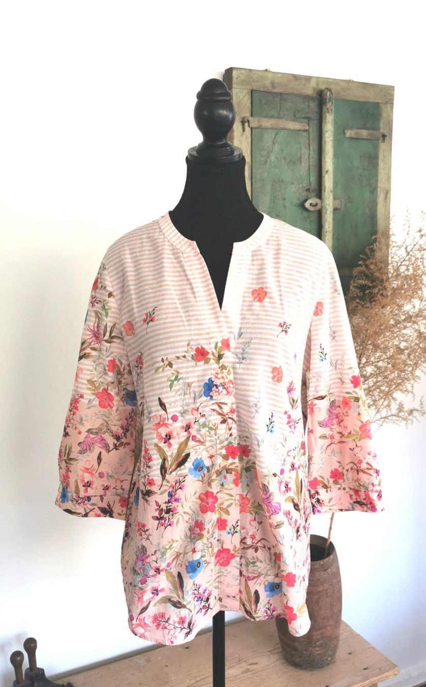 Eterna Camicette: Eternal wunderschöne florale Bluse Gr. 38 – Usato da gachnang venduto da tibus1