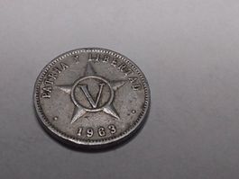Cuba 5 centavos 1963 alu