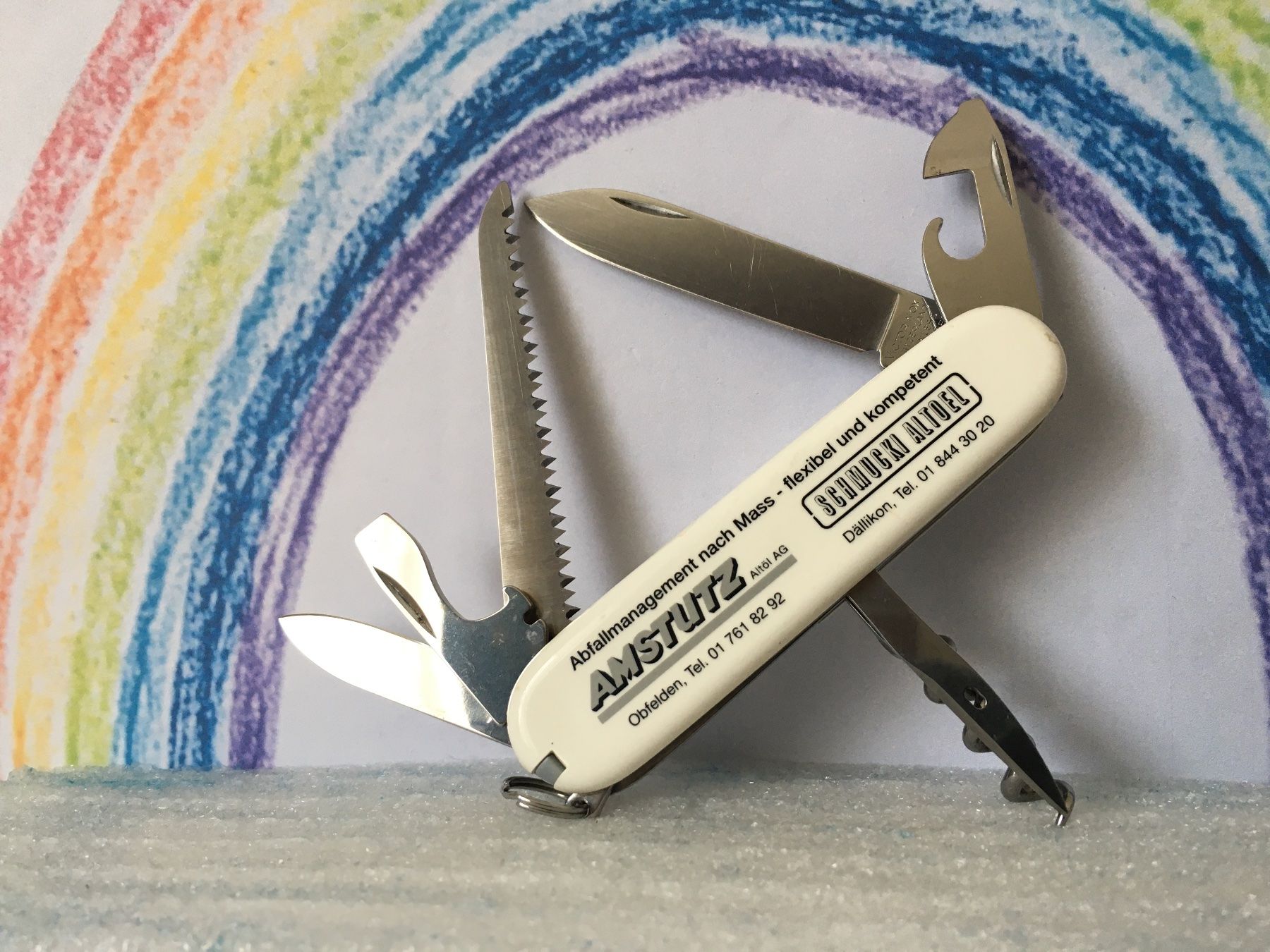 Victorinox Coltelli tascabile: VICTORINOX - Camper - Sackmesser - AMSTUTZ / SCHMUCKI – Usato da Andwil SG venduto da Rainboli