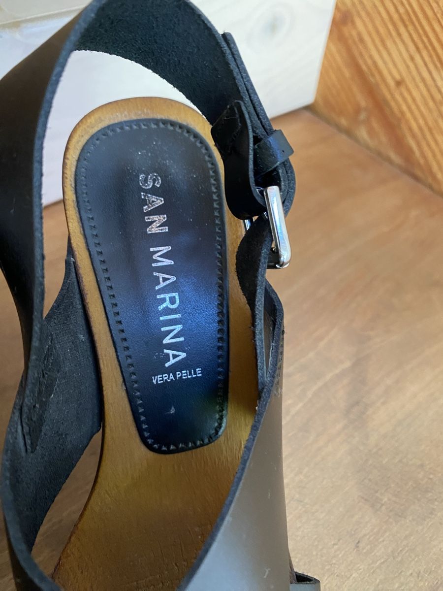Scarpe da donna: Mules~sandales San Marina – Nuovo (secondo la descrizione) da Moutier venduto da Happyvidedressing 2
