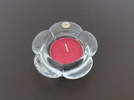 Teelicht GROSS Blueme-Liechtli 12 cm Glasi Hergiswil