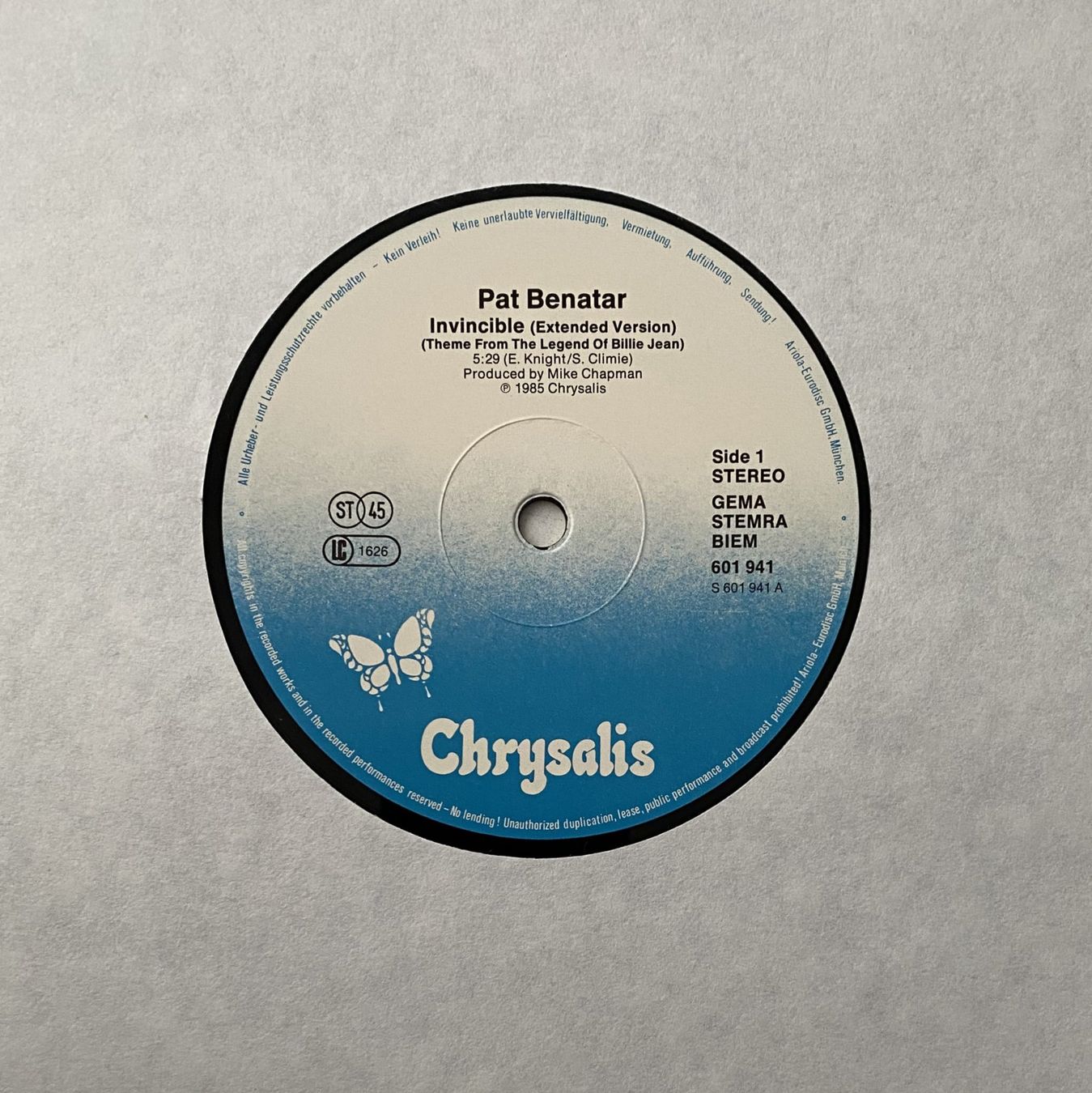 Vinyles: Pat Benatar, Invincible – Neuf (Voir description) à Flums par Empe1 2