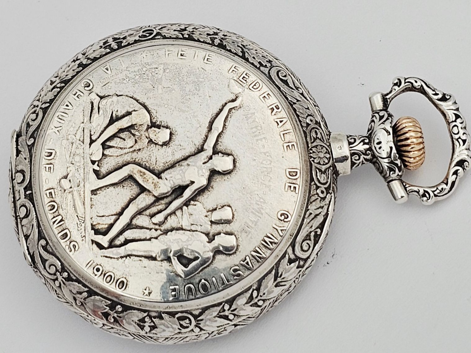 Orologi: Sandoz & Breitmeyer Taschenuhr 900 Silber – Usato da Bassersdorf venduto da AnkerWatch