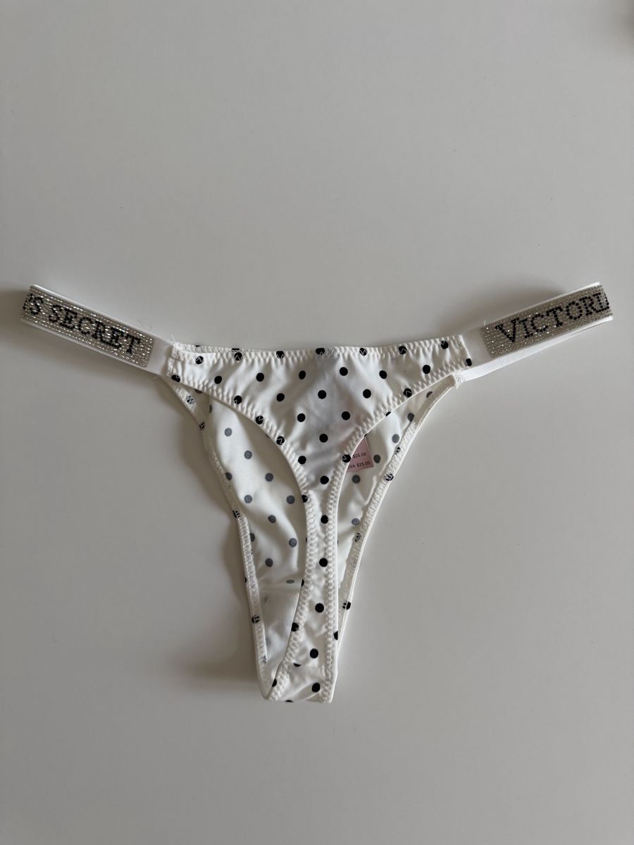 Victoria's Secret Altra biancheria intima: Victoria's Secret String Thong Polka Dot Size M New – Nuovo e nell'imballaggio originale da Gränichen venduto da Domsiiiii 2