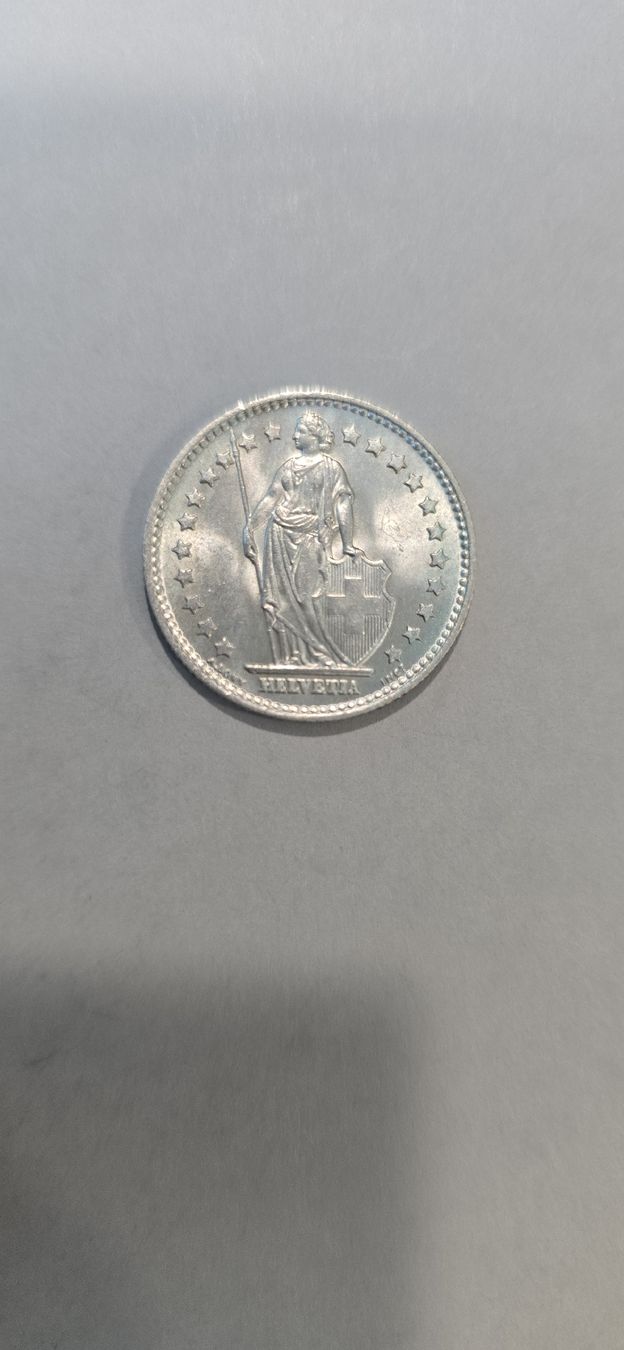 Toutes les monnaies: piece 1CHF 1958 – D'occasion à Fribourg par yan_z5fr 1