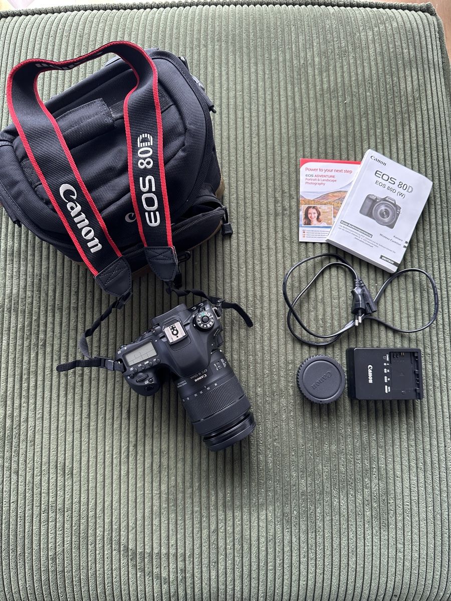 Canon Fotocamera: Canon EOS 80D inkl. Zubehör – Usato da Freidorf TG venduto da driftingforthrifting