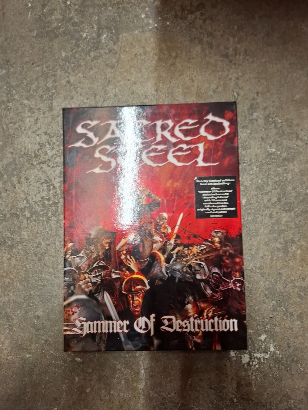 Tutti i DVDs: Sacred Steel - Summer Destruction - Set – Usato da Onex venduto da kal_b2w8