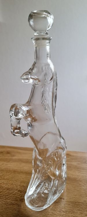 Autres: (Schnaps-) Flasche aus Glas in Form eines Pferdes – D'occasion à Sempach Station par Semion 1