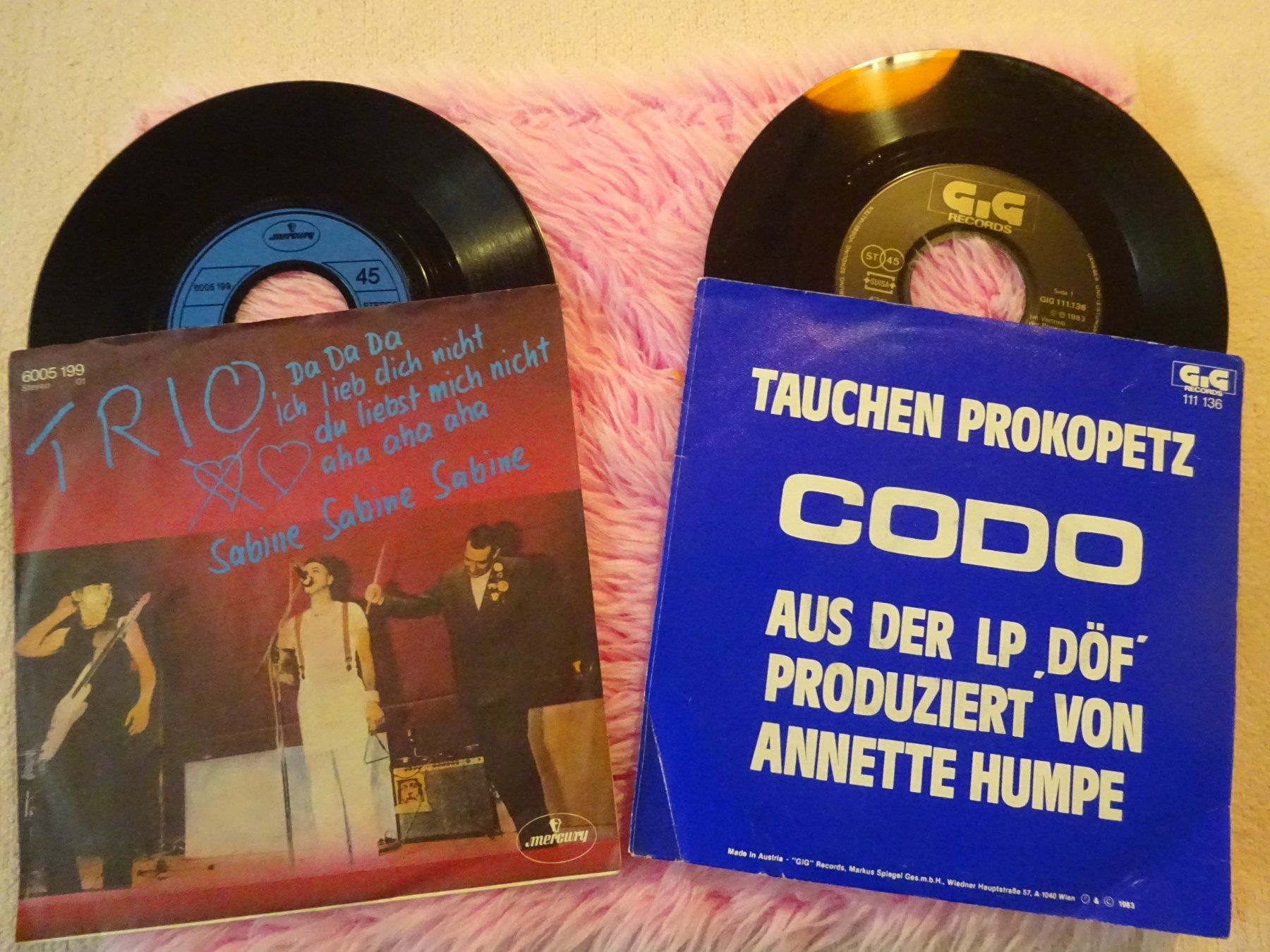 Dischi in vinile: TRIO ** DA DA DA // DÖF ANNETTE HUMPE ** CODO – Usato da Luzern venduto da xrayspex99