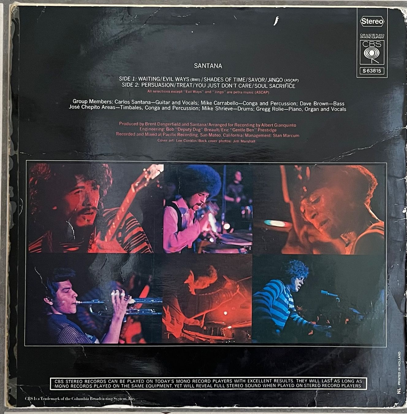 Schallplatten: SANTANA - SANTANA - 33 Tours – Gebraucht aus Bussigny von vinyl-pas-cher 1