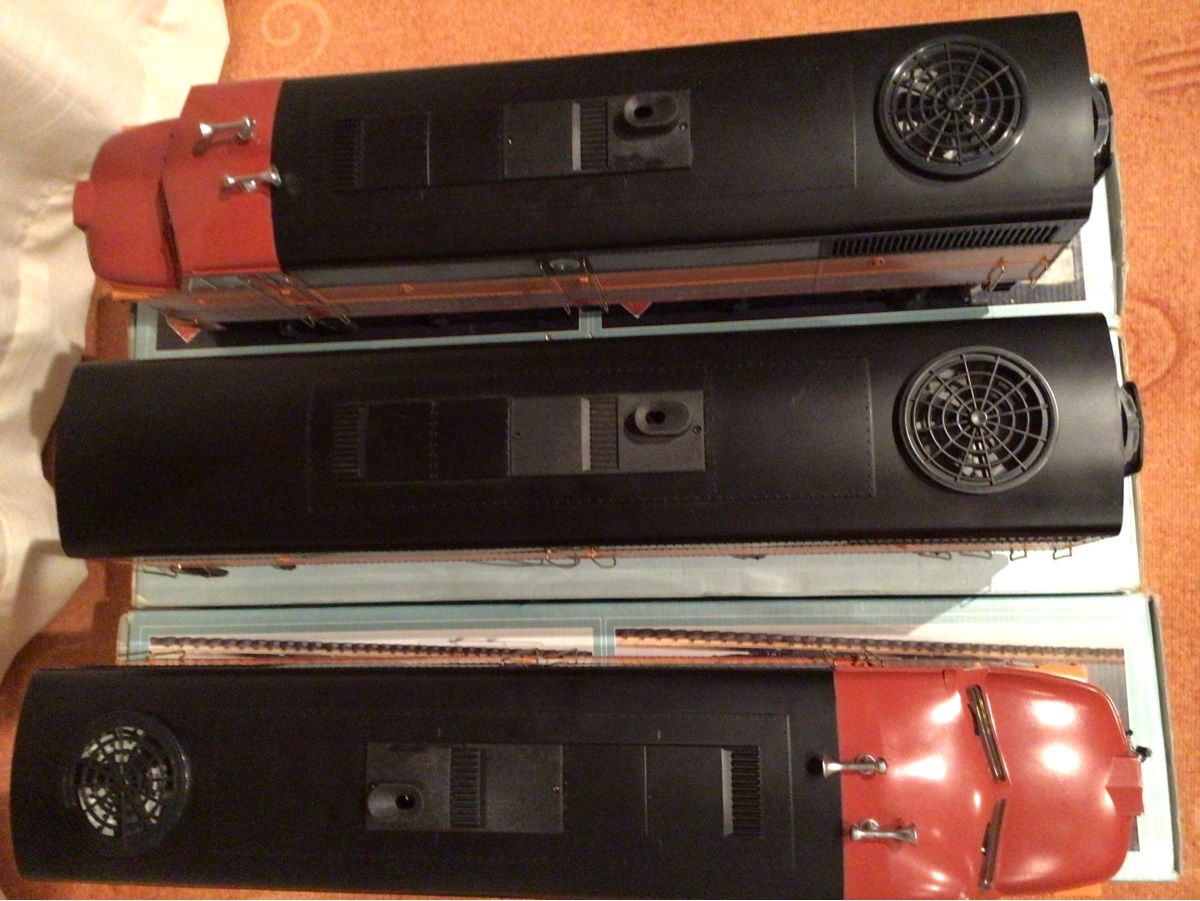 Modellini di ferrovie: Aristocraft FA1/FB1/FA1 Combo der SP Railway Spur G – Usato da Gross venduto da Romagross 2