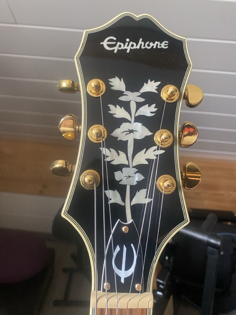 Epiphone Strumenti musicali: Epiphone Sheraton Pro II Sunburst – Usato da Les Charbonnières venduto da bap_s68x 2