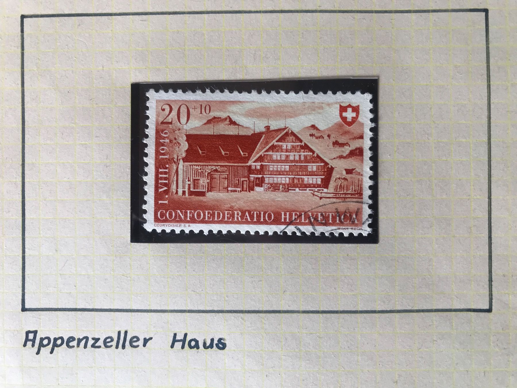 Alle Briefmarken: 1946, Pro Patria Satz mit Abarten – Gebraucht aus stäfa von brandy66 3