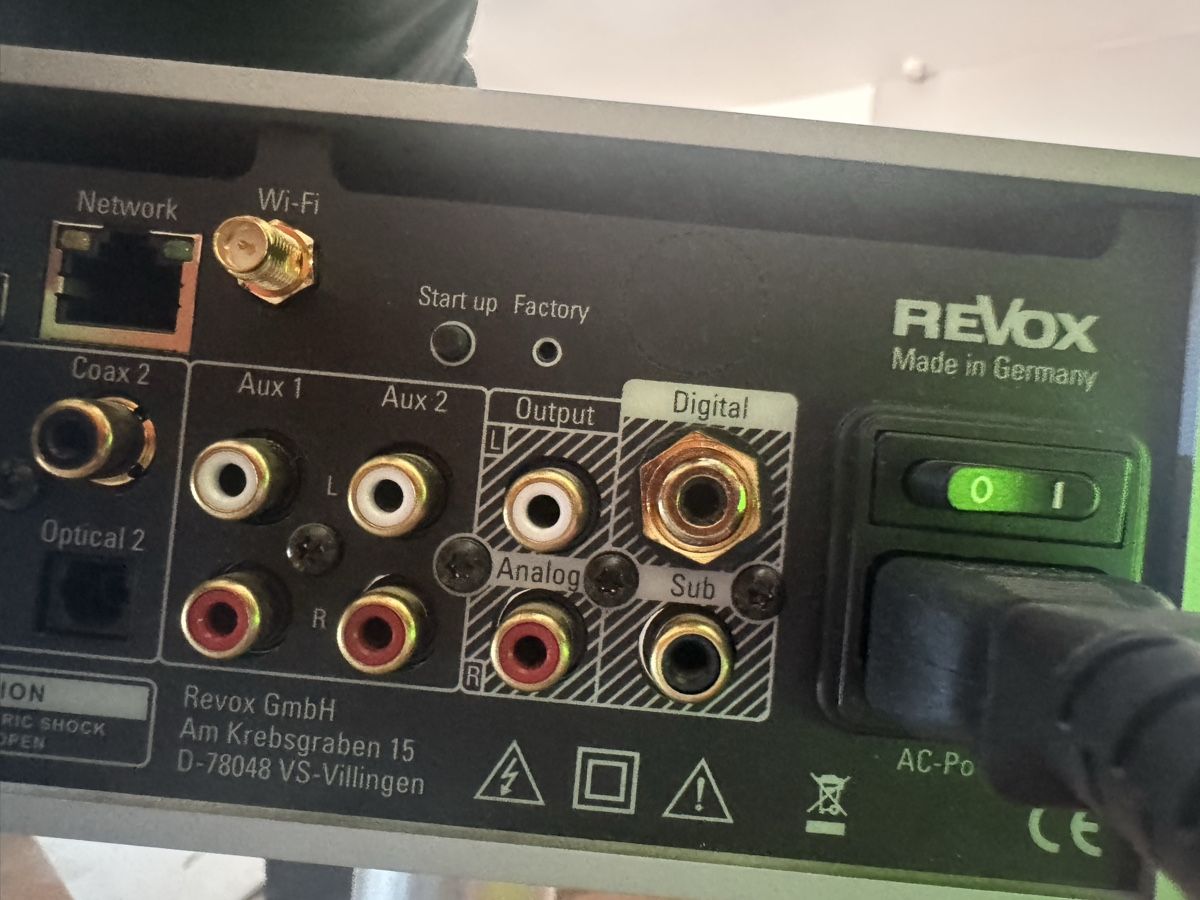 Revox Ricevitori: Revox Joy S120 Network Receiver MKII – Usato da Bulle venduto da Horty 1