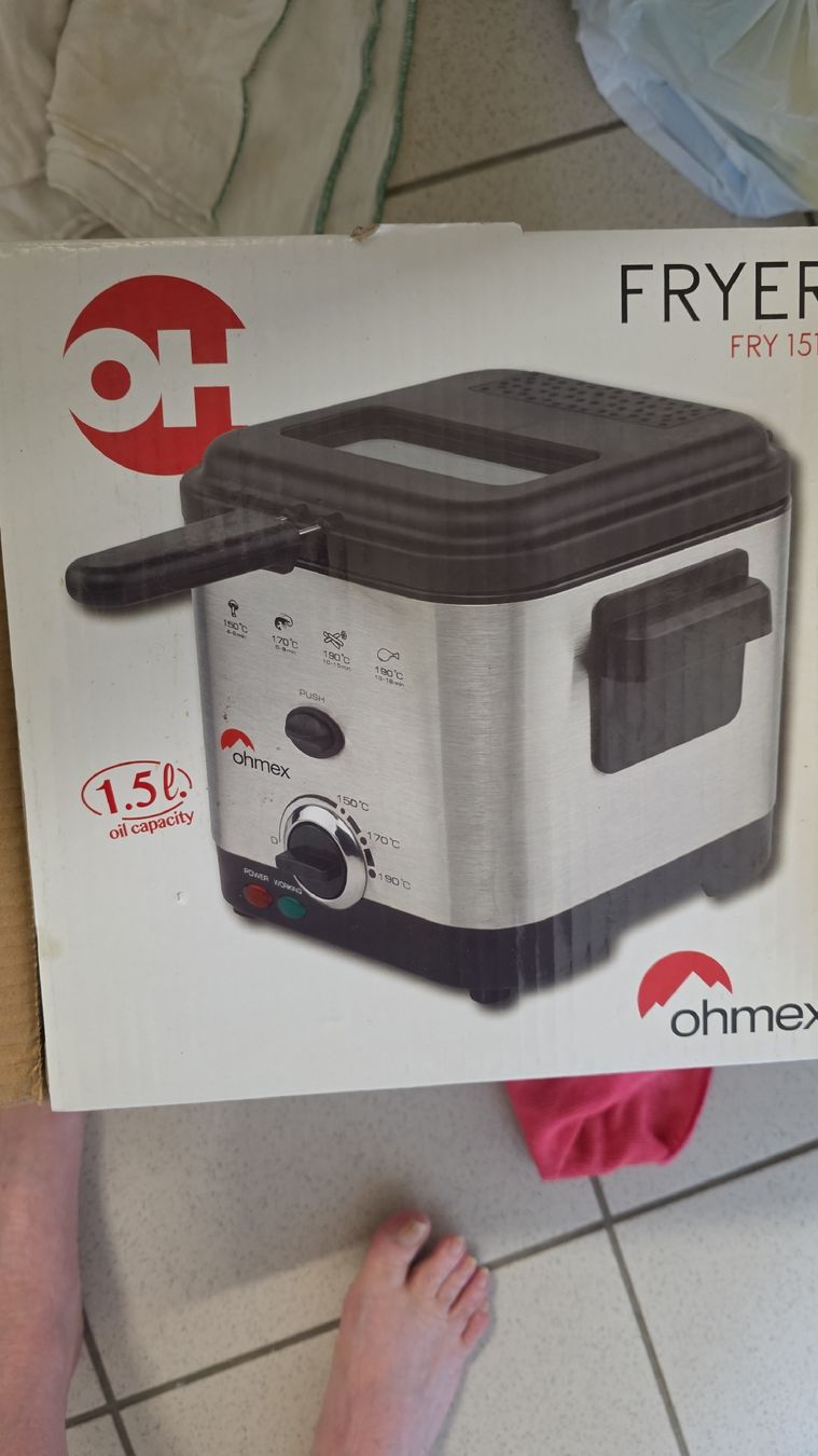 Ohmex Elettrodomestici da cucina: friteuse neuve – Nuovo e nell'imballaggio originale da Petit-Lancy venduto da ber_x69x