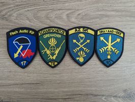 Badge Set (KSK) AAD 10/Grenadier/AZ SK/Luftwaffe mit Klett