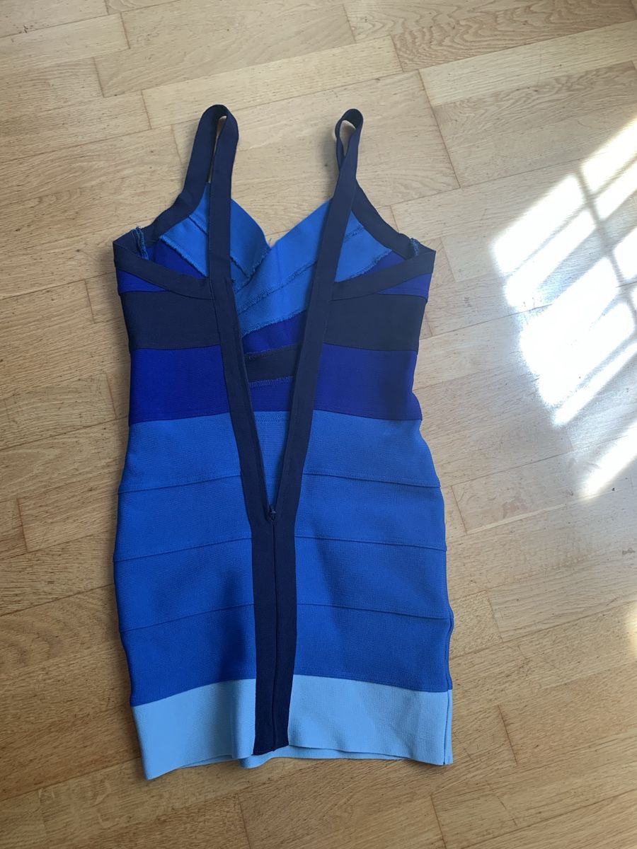 Vestiti: blaues Minikleid, Grösse XS, Figurbetont – Usato da Sempach venduto da katzaana3 1